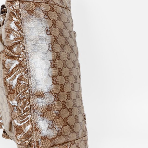 Gucci GG Monogram Crystal Hysteria Handbag - Picture 5 of 12